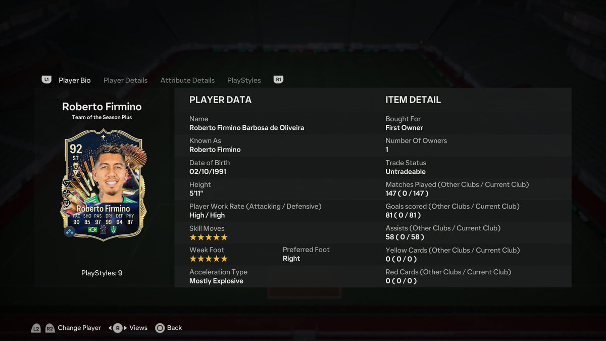 BangAvgDad's tweet photo. @WastefulBlimp Figured you'd have done him.  Been hanging on long enough. Lucked out and got the 90 pace/99 dribble.  Dude is a blast. https://t.co/iKFds0fiYn