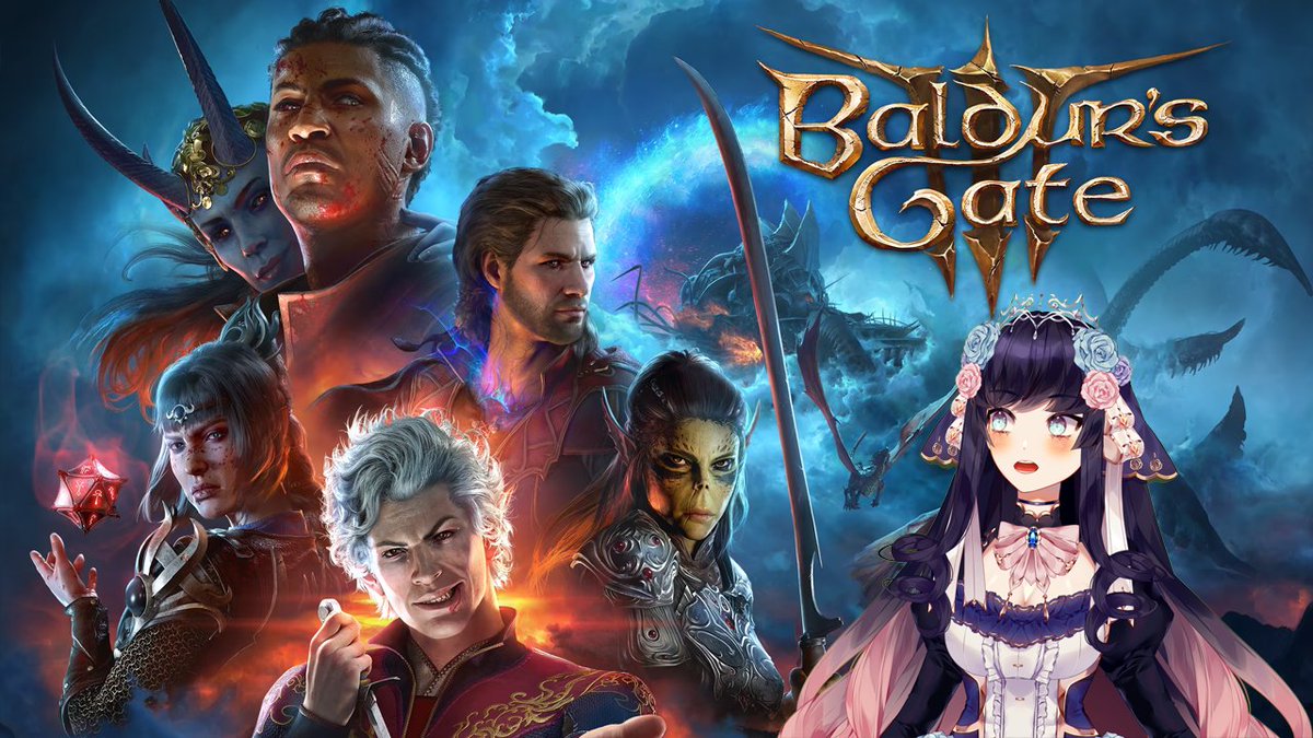 Finally playing Baldur's Gate 3 tonight at 9pm PDT!
JSTの14時からやっと『Baldur's Gate 3』を始めます！

URL↓

#kostreameruhen #kosmikameruhen #Vtuber #新人Vtuberお探しですか #新人Vtuber #BaldursGate3 #BG3 #RPG #Stream #Gaming #Roleplayinggame #DND