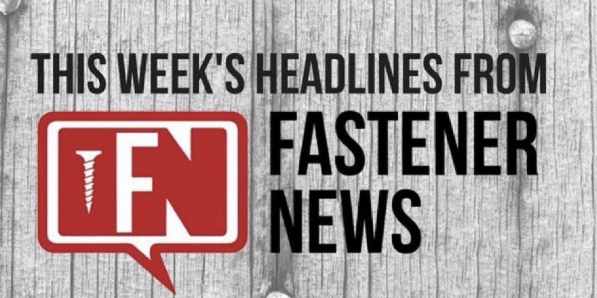 This Week's Headlines from Fastener News Desk 👉How Upcoming Tariff Increases Will Impact Fastener Prices and Strategies for Staying Ahead 👉How To: Define a Standard 👉IN THE NEWS with Fastener News Desk the Week of May 13, 2024 👉Würth Group Sets New Sales Record