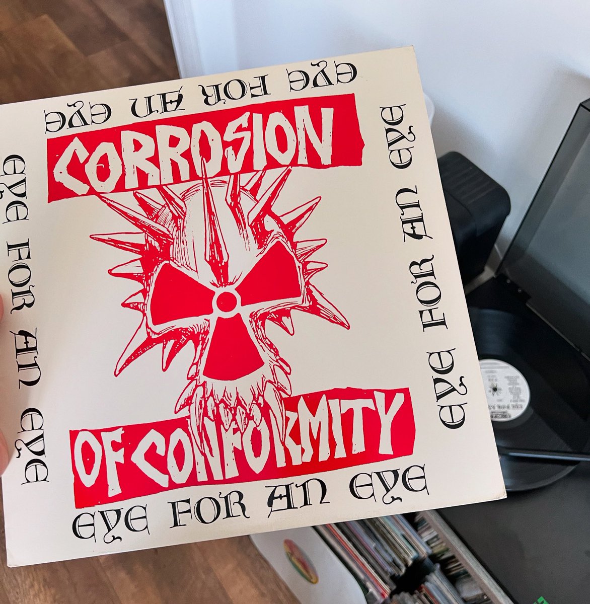 Bit of old school <a href="/coccabal/">Corrosion of Conformity</a> tonight #nowplaying