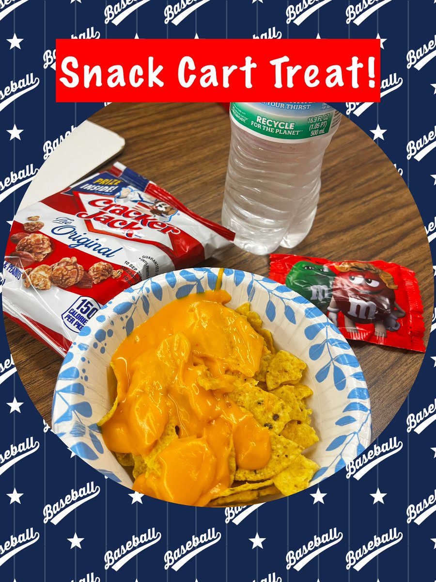 I am really going to miss @JennaBibb_ at @SCESlearners next year and her surprise snack carts! ❤️ Unexpected food makes me happy! #Phearce #CantStopWontStop #GoCubs
