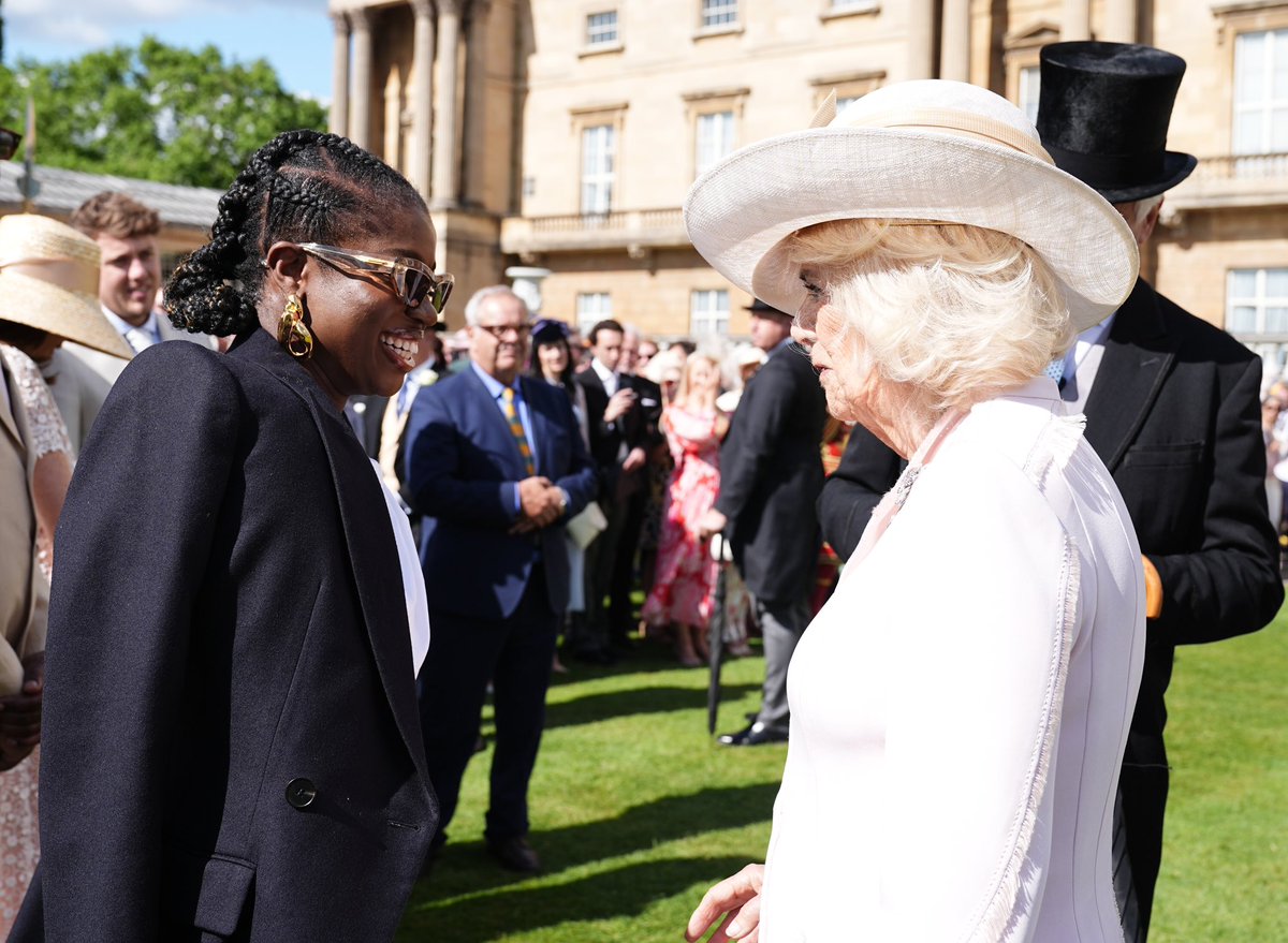 The event, hosted in collaboration with @DCMS, saw 4,000 guests from the worlds of art, heritage, film, music, broadcasting and fashion enjoy tea and cake on the palace lawn.