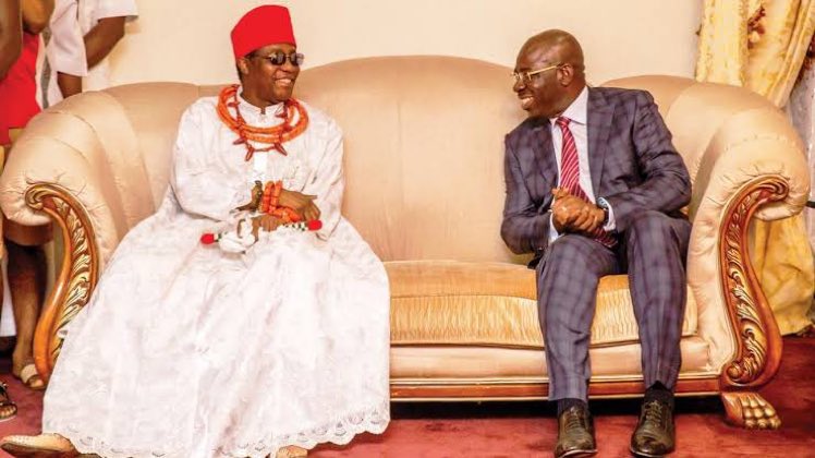 Obaseki moves to broker peace between Palace, Enigie