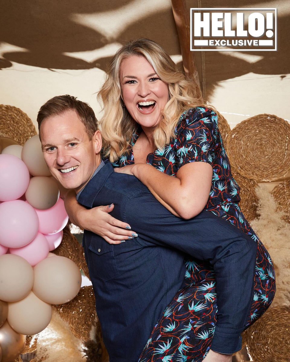 😍😍 love this pic of me and @mrdanwalker … been desperate to share it from when he and the family all came up to celebrate my birthday! Love him to bits - and the happiness in this picture just sums up our friendship perfectly - thank you @nickyJphoto and @hellomag