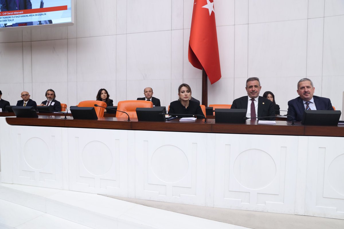 📍TBMM Türk Ticaret Kanunu ve Bazı Kanunlarda Değişiklik Yapılması Hakkında Kanun Teklifi’nin görüşmelerine Gazi Meclisi'mizin Genel Kurulu’nda devam ediyoruz.