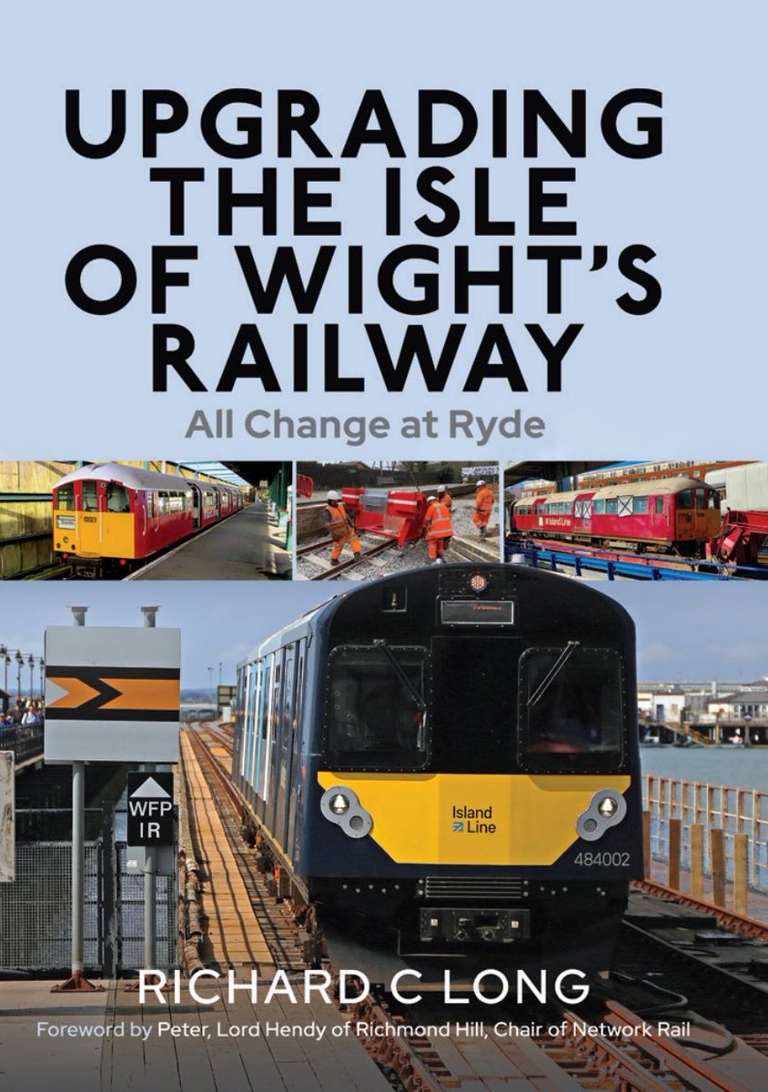 My new book “Upgrading the Isle of Wight’s Railway” will be published on 30 August and is available to preorder now from @penswordbooks for just £22.50 (full RRP is £25.00).  pen-and-sword.co.uk/Upgrading-the-…

#IslandLine #IsleofWight #RydeRail #AllChangeAtRyde