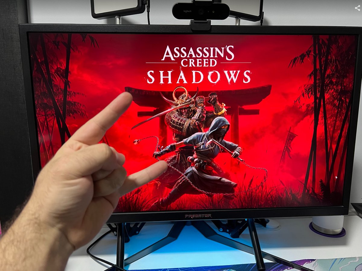 Hype nas alturas aqui! Arte e temática sensacionais!

Agora, quero gameplay hein dona <a href="/UbisoftBrasil/">Ubisoft Brasil 🇧🇷</a>! 

#AssassinsCreedShadows