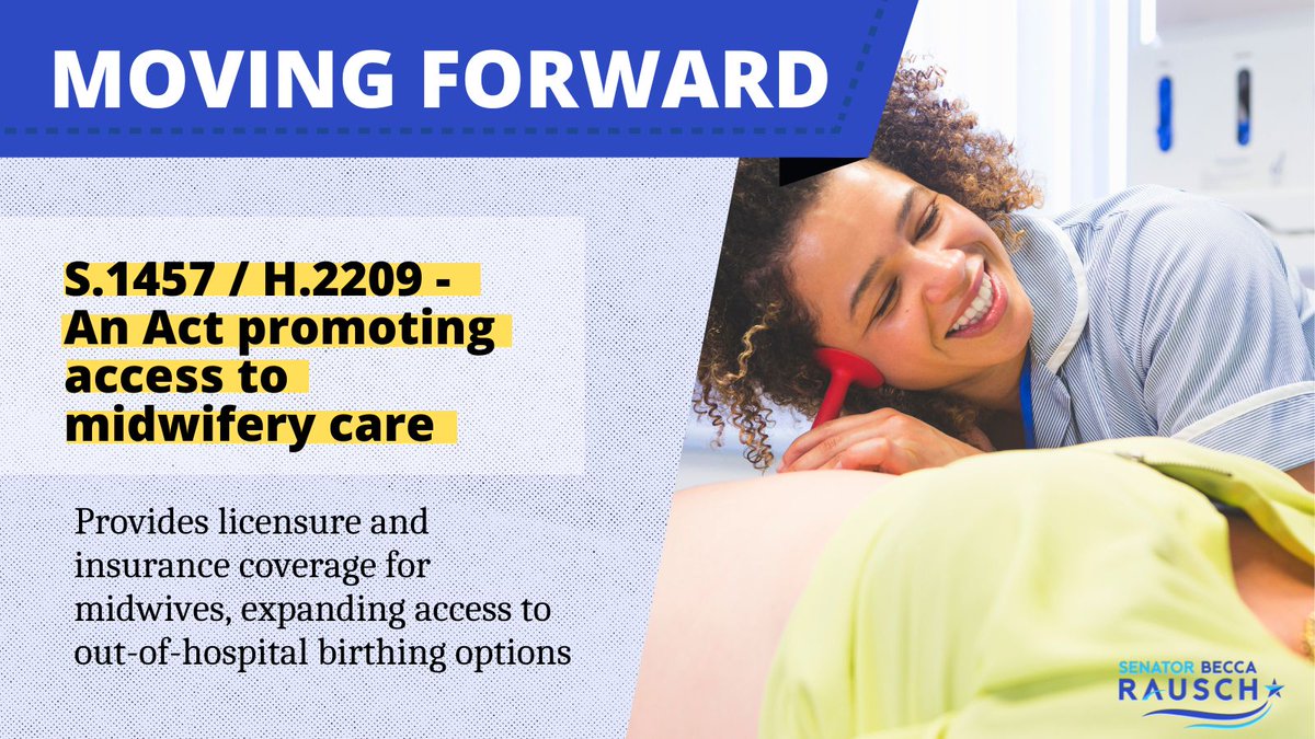 Thrilled to share our #midwives bill earned TWO favorable committee reports and is now in House Ways &amp; Means! Honored to partner with <a href="/RepKayKhan/">Kay Khan</a> &amp; <a href="/TeamBrandy617/">Brandy Fluker Oakley</a> on this critical maternal health legislation. We’re overdue to enact this!

#mapoli #reprojustice