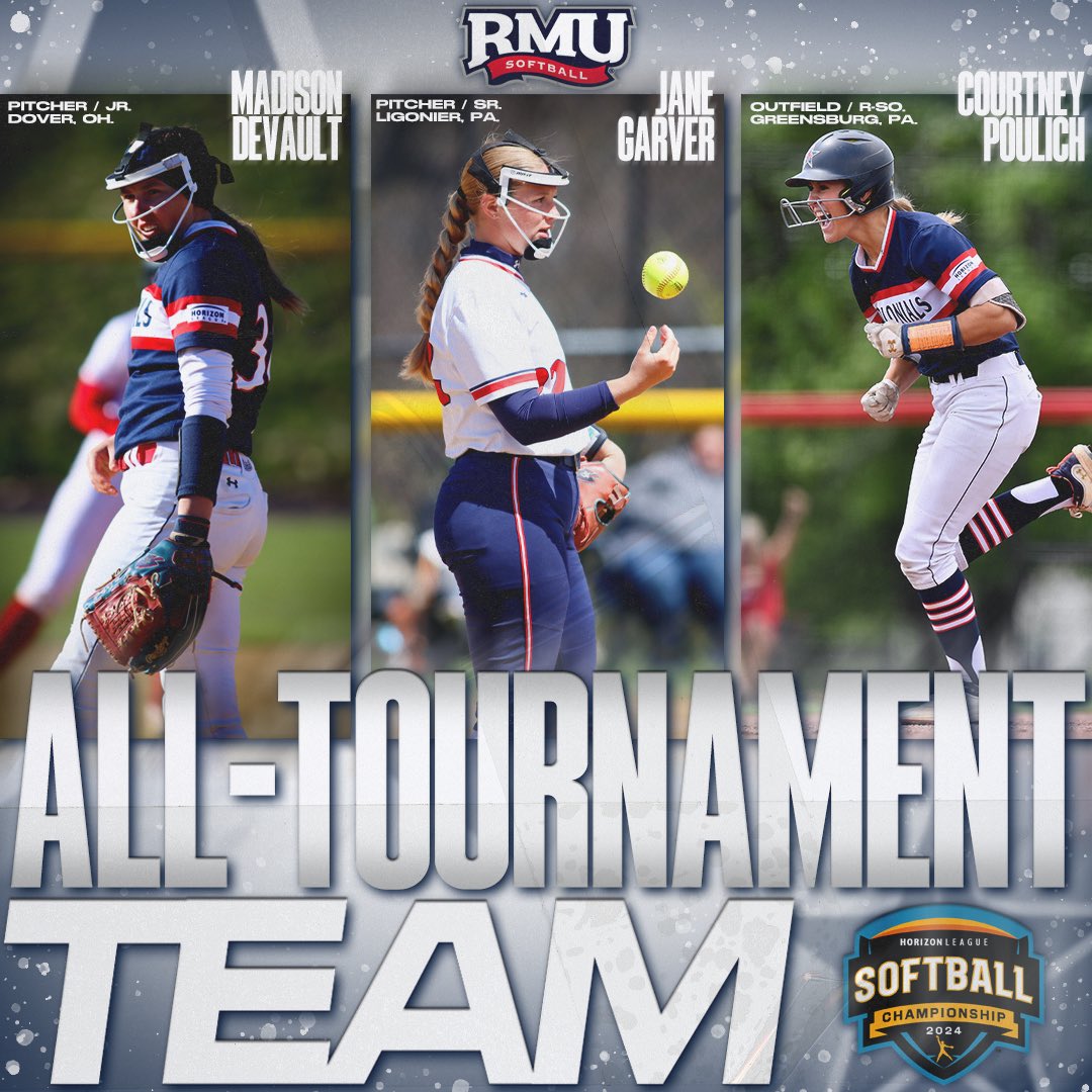 Congrats to @MaddieDevault34, @janegarver14 and @cpoulich8 on being named to the 2024 #HLSB All-Tournament Team👏💪 #OwnTheArena