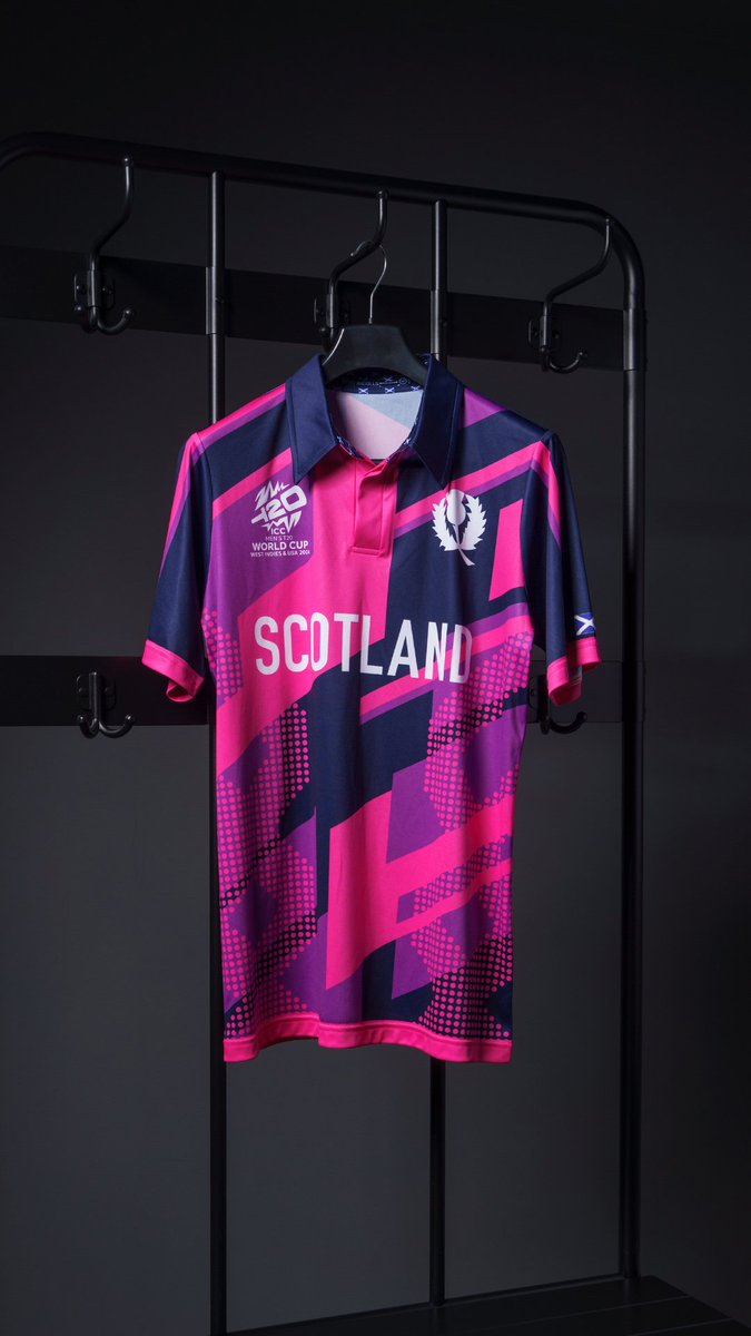 World class kit for the world's biggest stage. @CricketScotland are T20 World Cup ready. #T20WorldCup