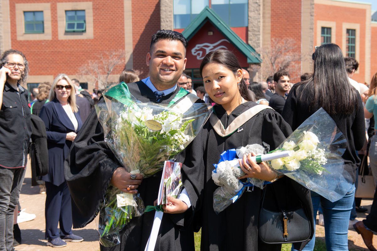 Another beautiful day celebrating our graduates! Congratulations to the grads of our McDougall Faculty of Business and Faculty of Sustainable Design Engineering!