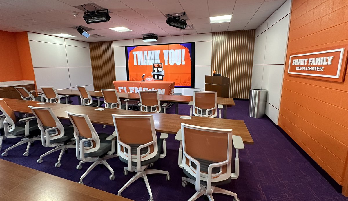 Ross Taylor (@clemsonfbross) on Twitter photo From the Smart Family Media Center at the Clemson Athletics Branding Institute, a message from our staff and program to <a href="/TheFWAA/">Football Writers Association of America</a>: From the Smart Family Media Center at the Clemson Athletics Branding Institute, a message from our staff and program to <a href="/TheFWAA/">Football Writers Association of America</a>: