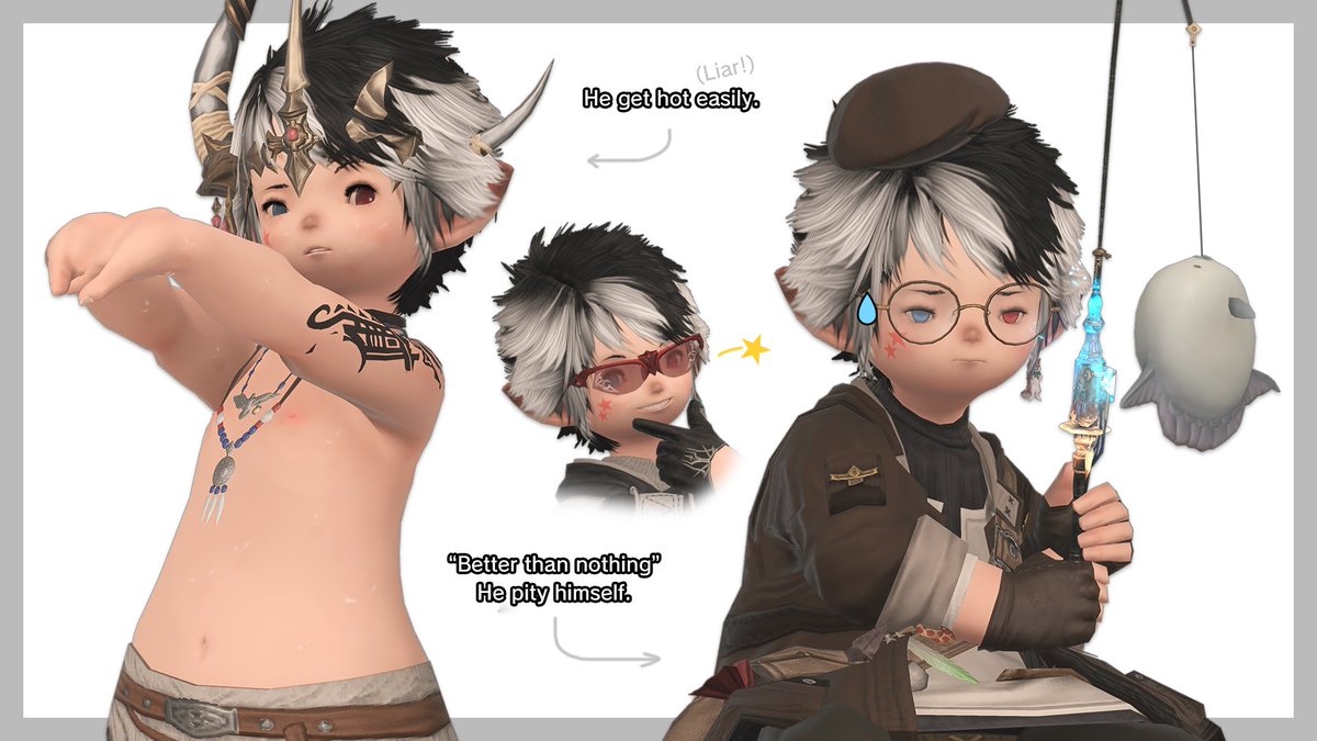 NatNatXIV's tweet photo. him #Lalafell #ララオス https://t.co/VpSdBMqChH