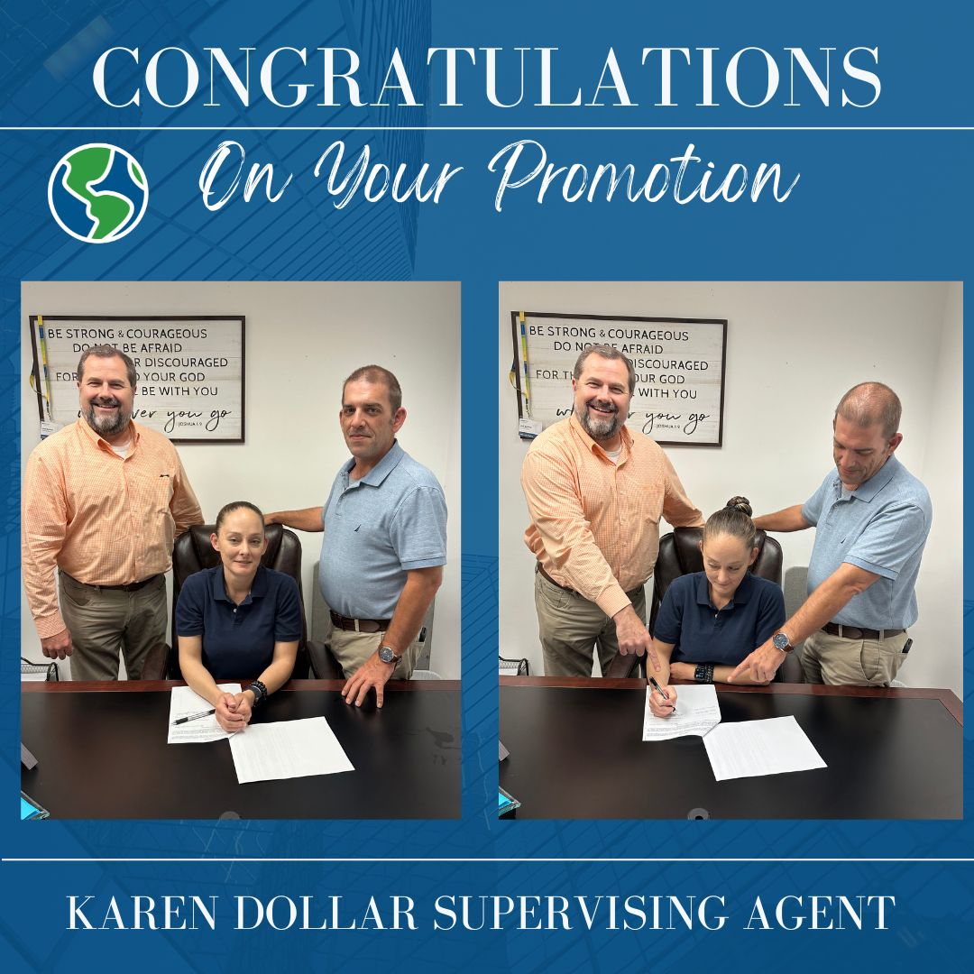 We have another promotion this week!! Congratulations, Karen, on your new position as a Supervising Agent! We are so proud of you and cannot wait to see what all you accomplish in this position! 
#globelifelifestyle #libertynational #thejasonnealagency #MTXE