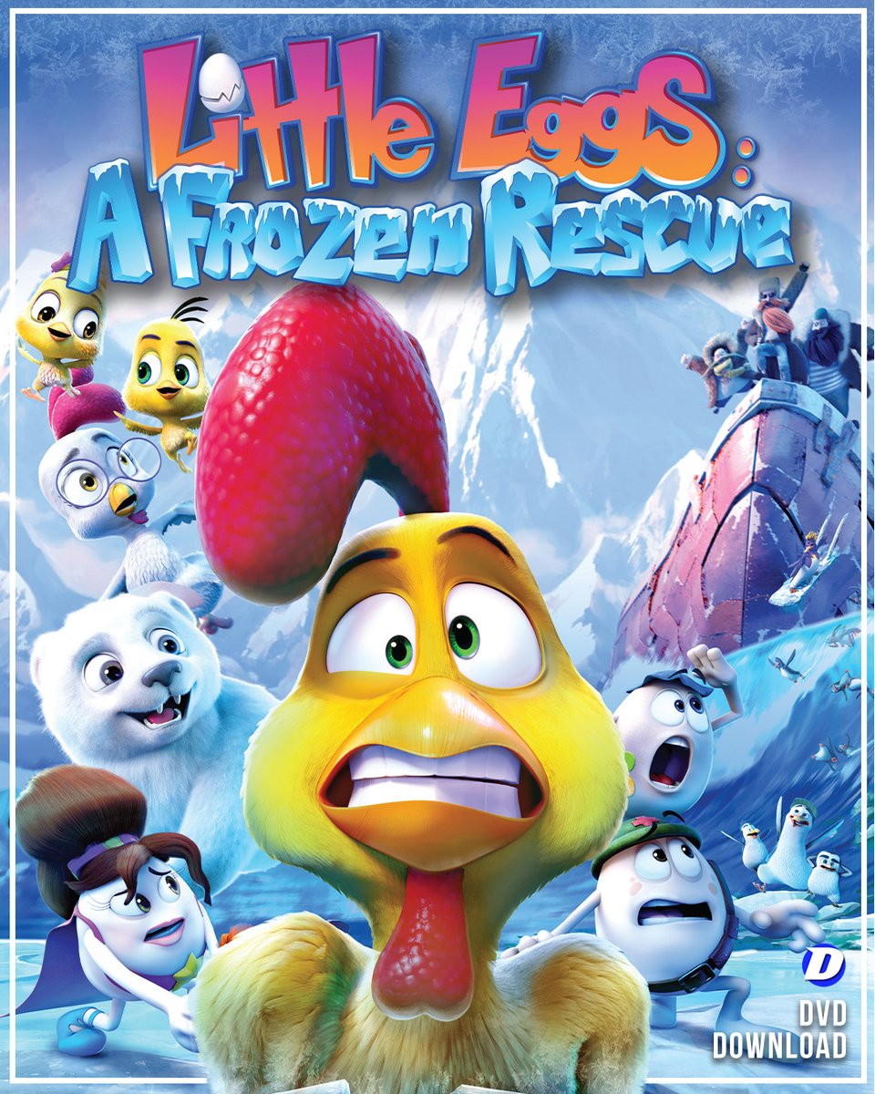 Little Eggs: A Frozen Rescue is coming home! Own the adventure on DVD & Download from 27th May! 🇬🇧💿 When an orphaned Polar Bear cub escapes a travelling circus, Toto makes a promise to return him to its natural habitat. If only he knew that meant travelling to the South Pole!