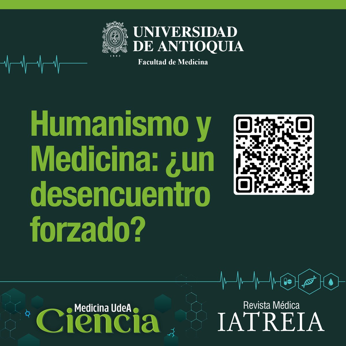 #IATREIAUdeA| Humanismo y Medicina: ¿un desencuentro forzado?👩‍⚕️ | Vol. 37 Núm. 2 (2024) -Artículo de reflexión | 📗 Para conocer más del artículo, ingresa directamente al enlace: revistas.udea.edu.co/index.php/iatr… 👈