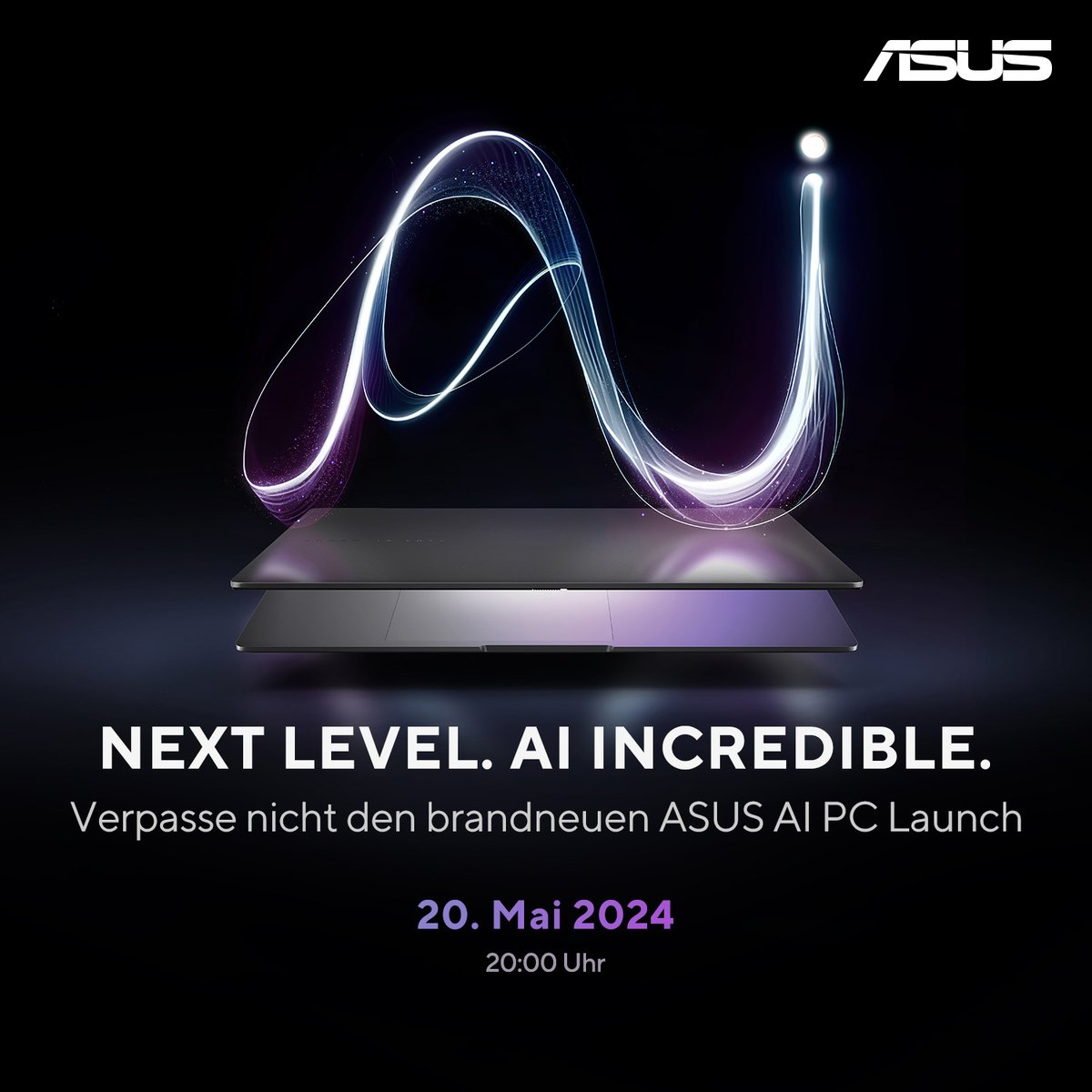 Wir haben eine große Ankündigung zu machen.🔮

Bereite Dich auf eine neue Laptop-Ära vor, die alles verändern wird. Sei dabei, wenn wir das Geheimnis hinter unserer neuesten Innovation lüften. asus.click/vbs_tw

#ASUS #ASUSEVENT #AIPC #Snapdragon #Laptop
