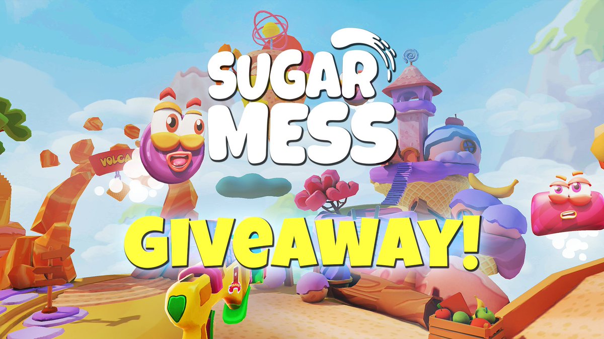 A sweet shooter with candy minigames you say? Sign me right up! #Giveaway starting now! To enter, simply hop into the Sugar Mess Discord server: discord.gg/RrT9hJbQRb and then leave a reply in this tweet. Winners will be selected 29th of May!