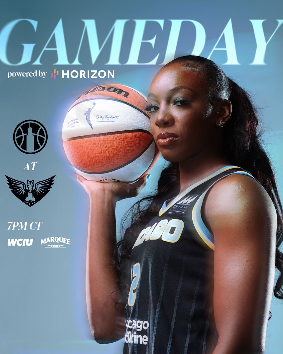 It’s FINALLY here. GAMEDAYYYY 🆚 @DallasWings 📍 College Park Center 📺 WCIU (@cw26chicago) ⏰ 7PM CT #skytown