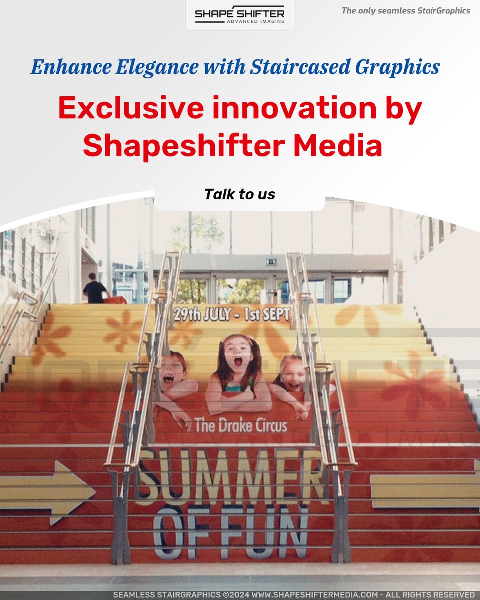 ssm.li Enhance Elegance with Staircased Graphics Exclusive innovation by Shapeshifter Media Talk to us #stairs #art #paintedstairs #stair#art #stairgraphics #anime #artstairs #realestate #staircaseideas #branding #display #printmedia #event