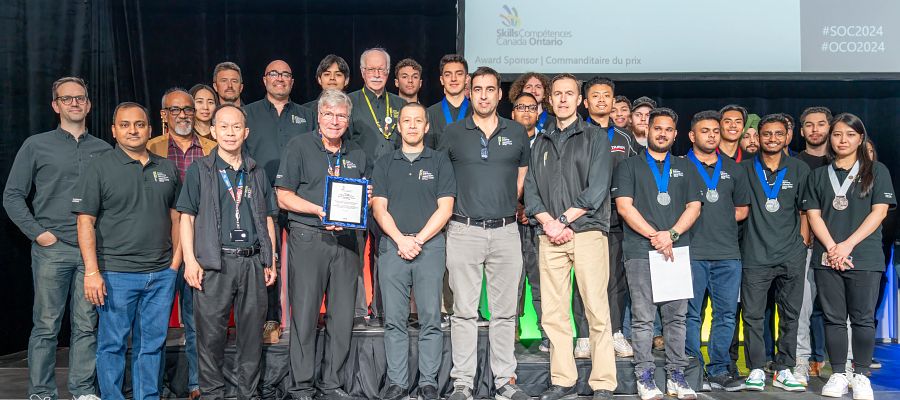 A spectacular showing at #SOC2024, with #TeamCentennial lighting up the #SkilledTrades stage with an impressive tally of 21 medals and the College Award of Distinction (6 times in a row)! A huge congratulations to all competitors! 🥇 Read more here ➡️ centenni.al/4ai0aKq