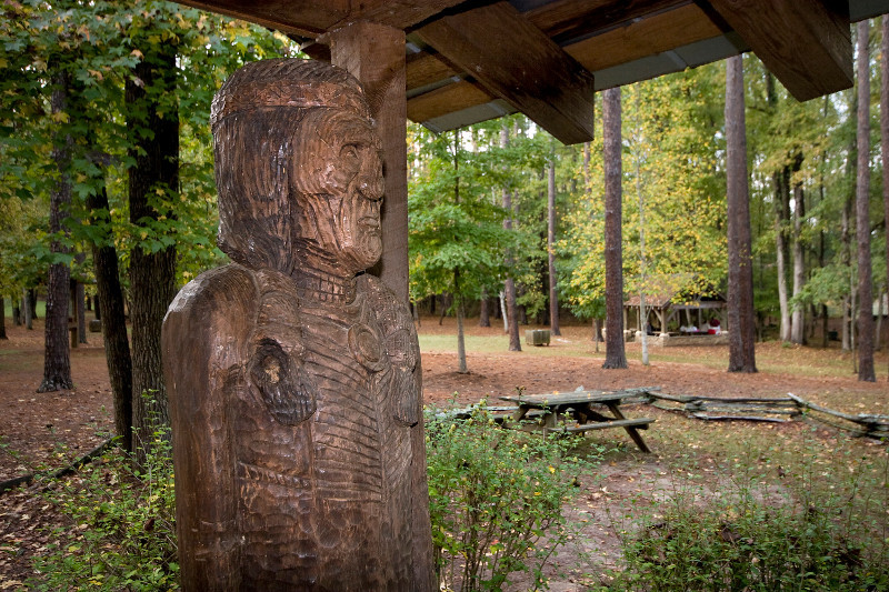 The American Indian names that denote SC's rivers, cities and places are a testament to the presence of Native American tribes and their rich history here. You can experience parts of that history at several South Carolina state parks. brnw.ch/21wJNGp #DiscoverSC