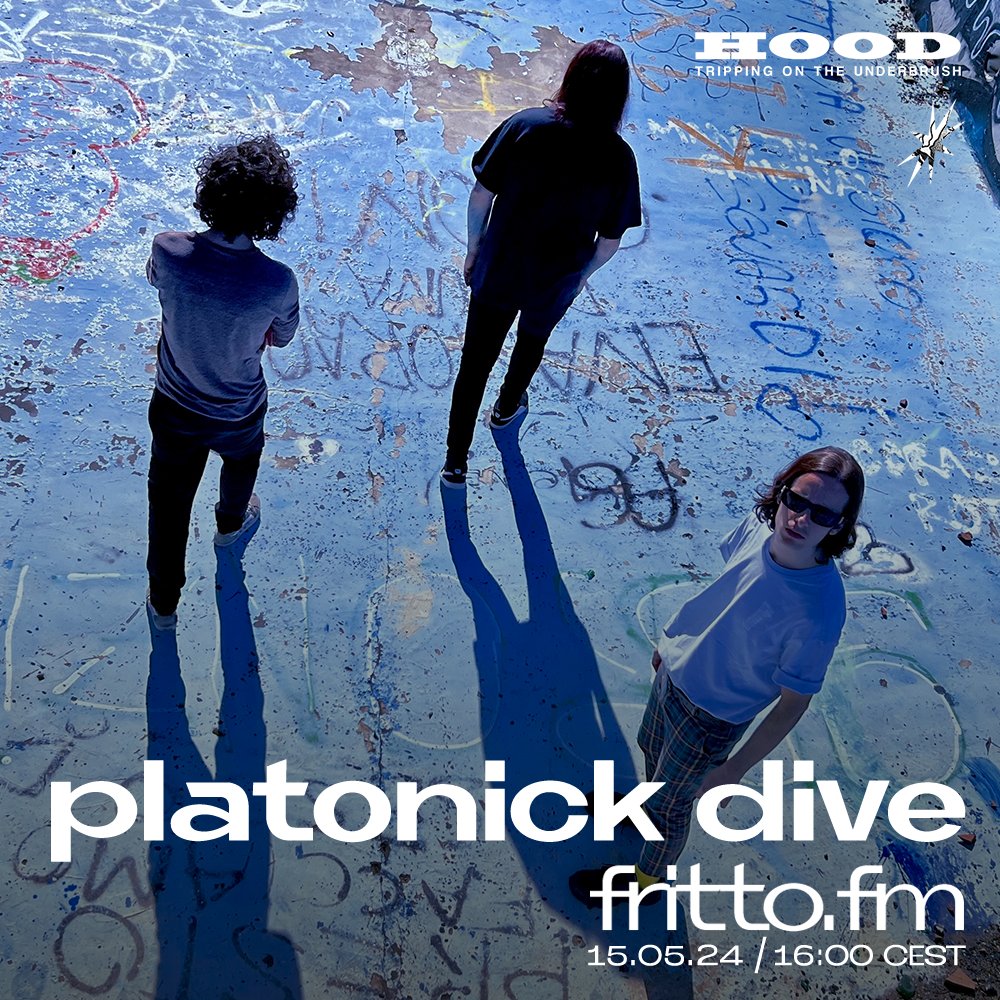 NOW ON AIR on fritto.fm
Hood – Trippin’ on the underbrush
#rcwaves invites #platonickdive

'The most important thing is to try to let your mind free and take care of yourself, like in a therapy session.
A mix of deep electronic sounds, indie rock vibes and gems!'