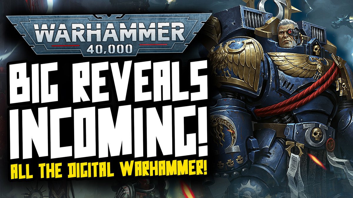 We're getting even more reveal shows! This one is dedicated to Warhammer Digital products, Space Marine 2 should be the big thing for this event, as always, here are my hopes and predictions! youtu.be/cgtApyGbiUw