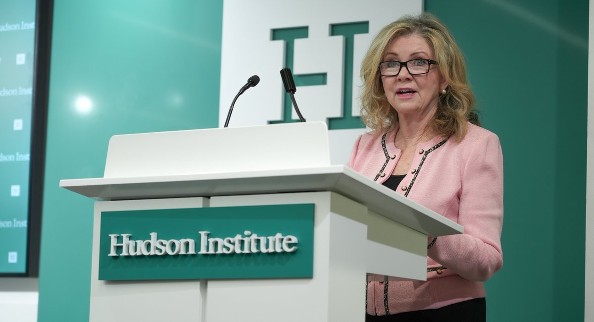As China seeks to weaken Taiwan's resolve, Senator @MarshaBlackburn stresses the importance of standing with Taipei and expanding US-Taiwan economic ties. Watch live: hudson.org/events/pernici…