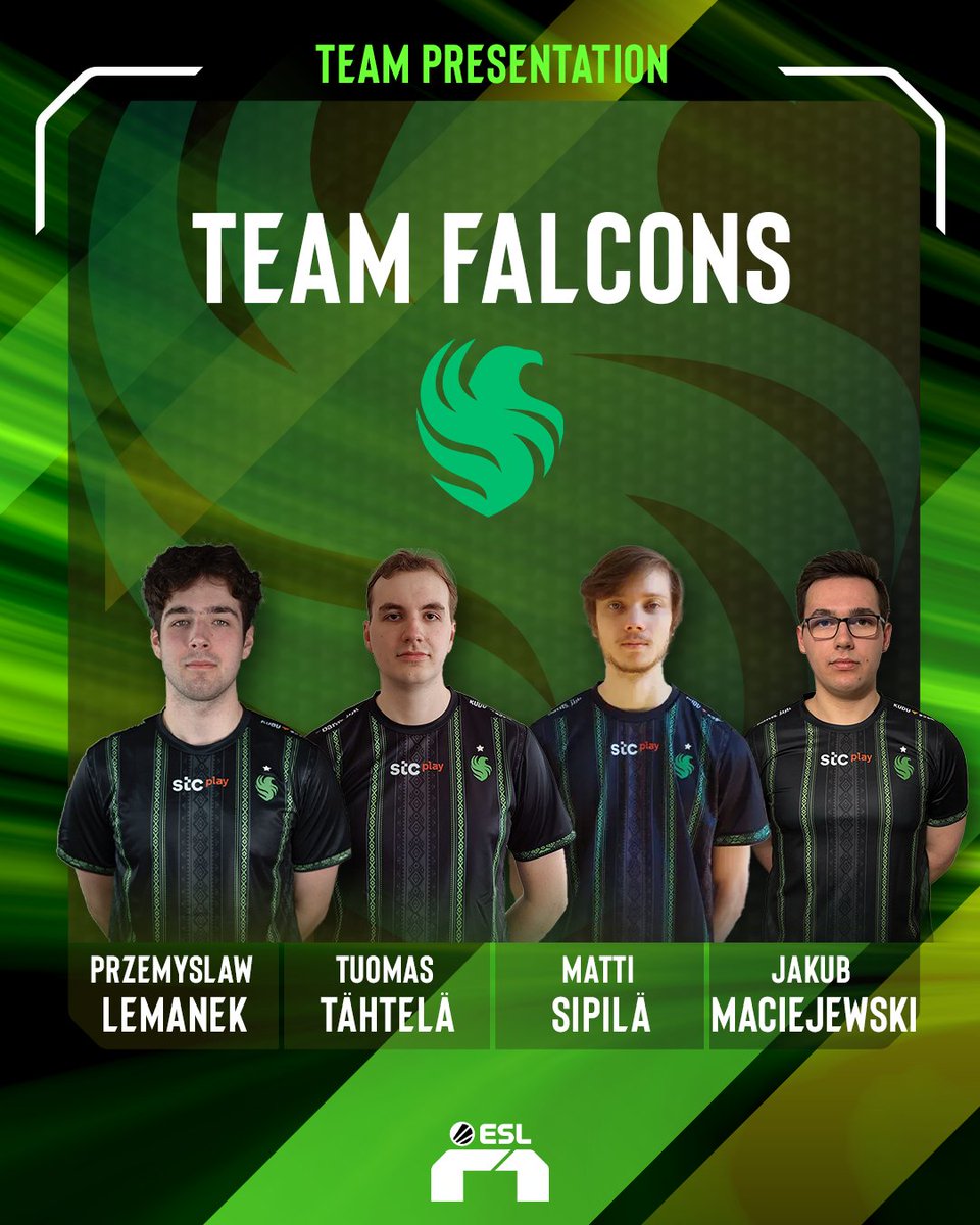 𝐋𝐀𝐒𝐓, 𝐁𝐔𝐓 𝐍𝐎𝐓 𝐋𝐄𝐀𝐒𝐓! 🦅

<a href="/TeamFalconsGG/">Team Falcons</a> have arrived and have set their 𝗰𝗹𝗮𝘄𝘀 on the racetrack 🤯

Let's see what this line-up can achieve together!