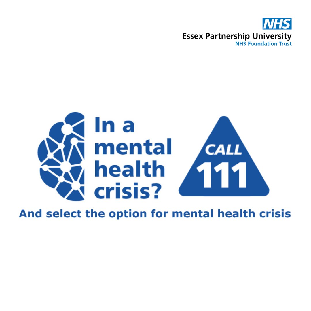 The adult crisis mental health team is available 24/7, 365 days a year, to support anyone who needs it, regardless of their circumstances. Dial 111 and select the option for mental health crisis for immediate and specialist support 24/7, 365 days a year. #MentalHealthMatters