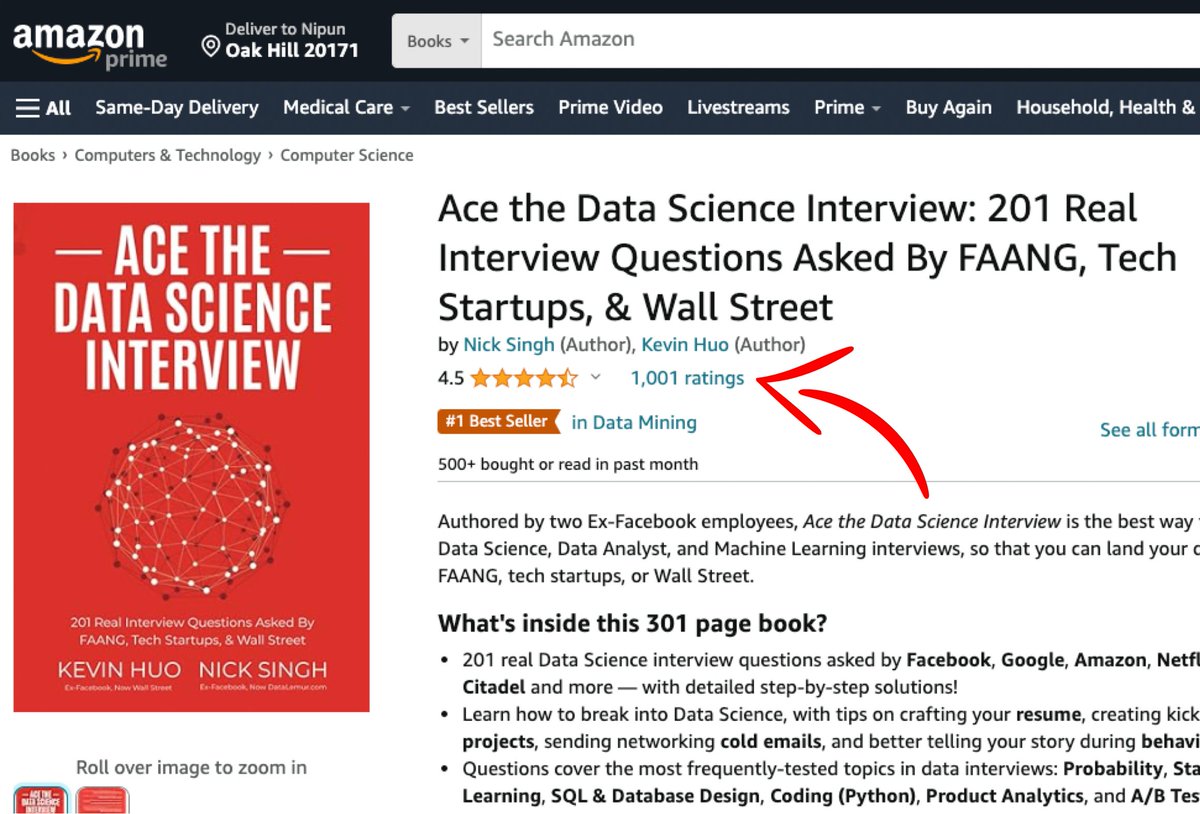 Just crossed 1,000 reviews on Amazon! Thanks everyone for the support! If you haven't gotten your copy of the book yet, go here: amzn.to/3kF79Fx