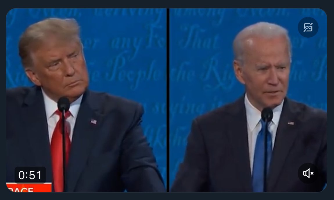 DEBATE: Biden’s debate challenge to Trump came with fine print: • No live audience • RFK Jr. is banned • Trump’s mic is muted when Biden speaks • Only hosted by NPR, CNN, MSNBC, ABC, or CBS • Moderated by Democrat-aligned reporter