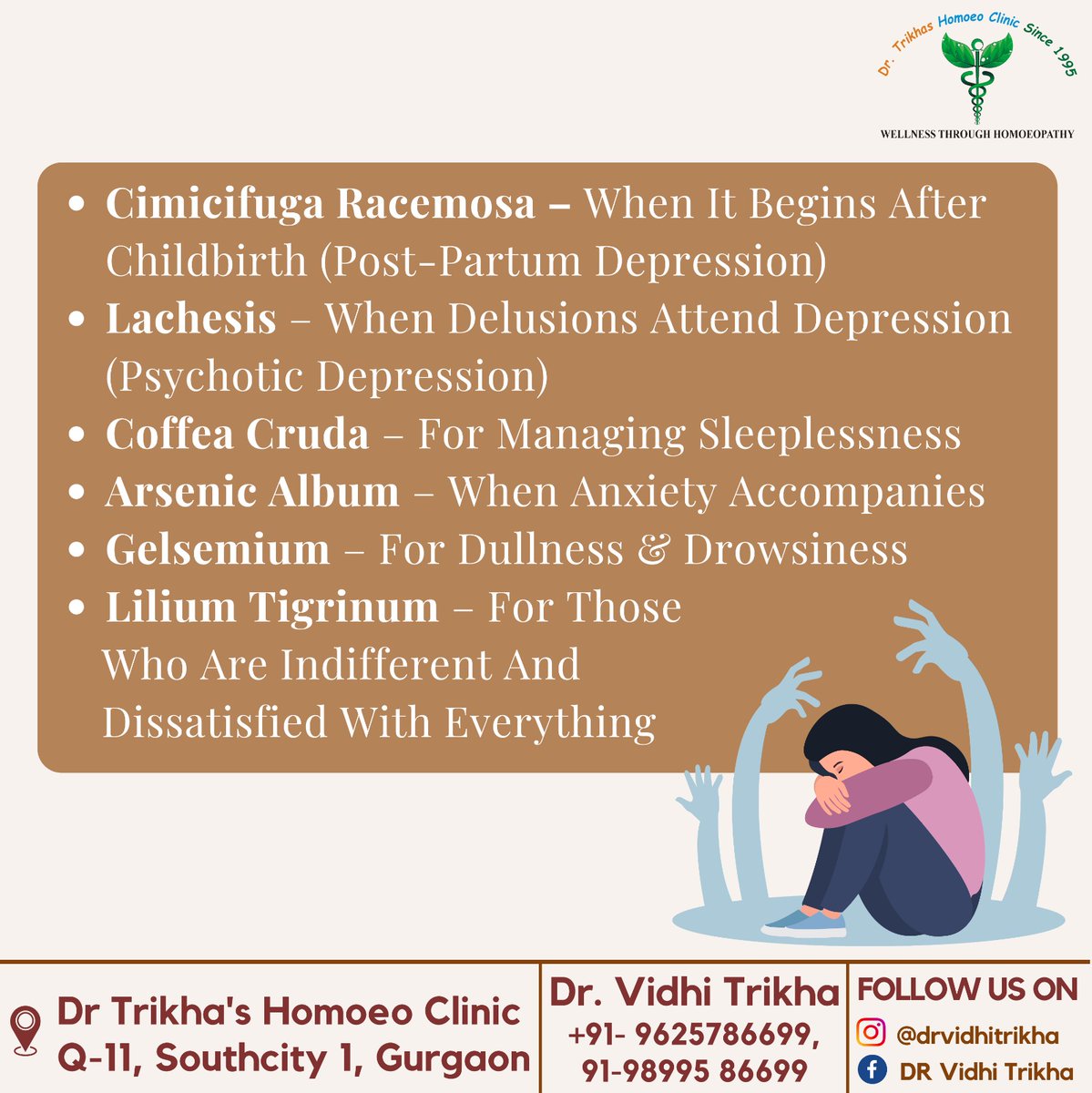 Best Homeopathic Remedies for Depression. . . . #DepressionAndAnxietyAwareness #depression #homeopathy #homeopathyremedies #depressionshilfe #homeopathicremedies #homeopathic