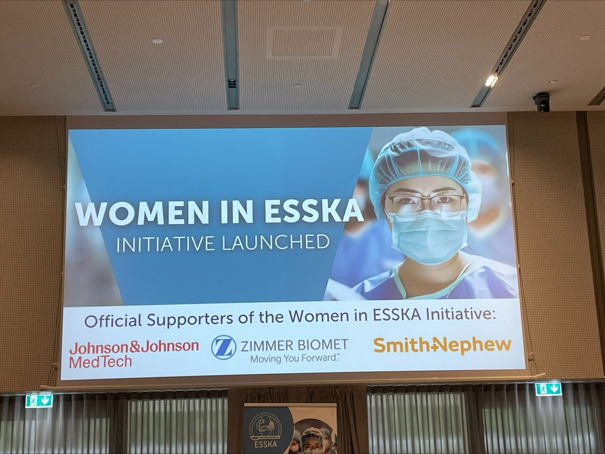 Women surgeons represent powerful skills and valuable insights in the evolving landscape of #orthopaedics, so we were immensely proud to be a sponsor of the inaugural #WomenInESSKA initiative; focused on delivering scholarships, mentorships and #MedicalEducation. #ESSKA2024