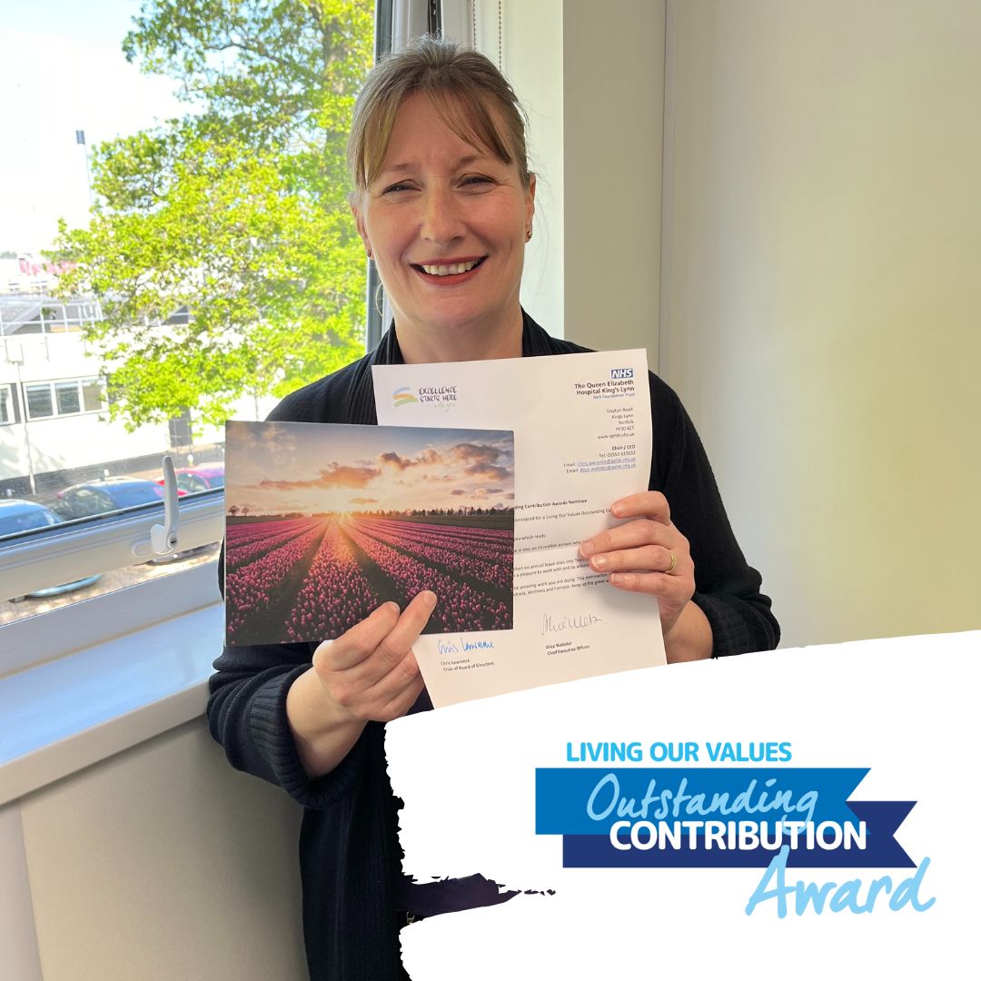 Congratulations to Suzanne for recently receiving a Living Our Values nomination, “Suzanne is incredibly kind and caring to all, she is also an incredible person who is there for others when they are in need. Suzanne is professional to the end.”