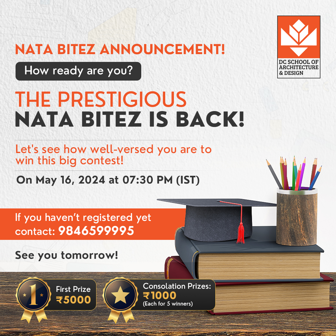 DCSMATInstituti's tweet image. Calling all creative minds! Got what it takes to win the Nata Bitez contest? Click the link below to join the battle and win amazing prizes!

Join Zoom Meeting
us06web.zoom.us/j/81062540820?…

Meeting ID: 810 6254 0820
Passcode: 498792

#architecturestudent #onlinecontest #DCSMAT