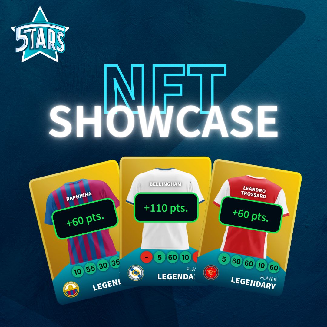 Who says NFTs are worthless? Our users are already making money with theirs in the Arenas. Get yours now at 5tars.io/shop and win amazing rewards!