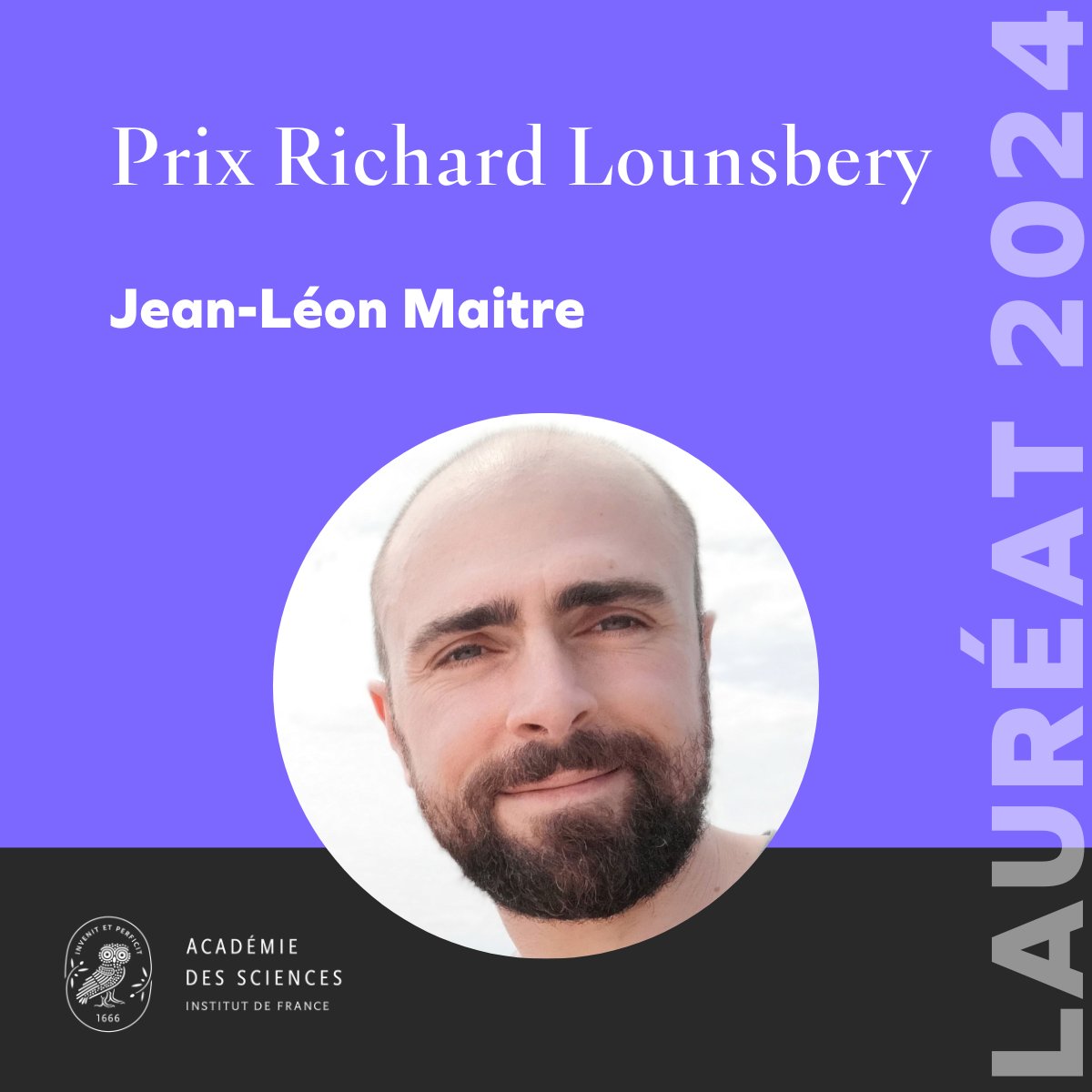 Congratulations to Jean-Léon Maître of @institut_curie on receiving the 2024 Richard Lounsbery Award, presented by the French @AcadSciences for his outstanding and innovative work in mammalian developmental #biology! Read more: ow.ly/tfl350RC5wB #NASaward