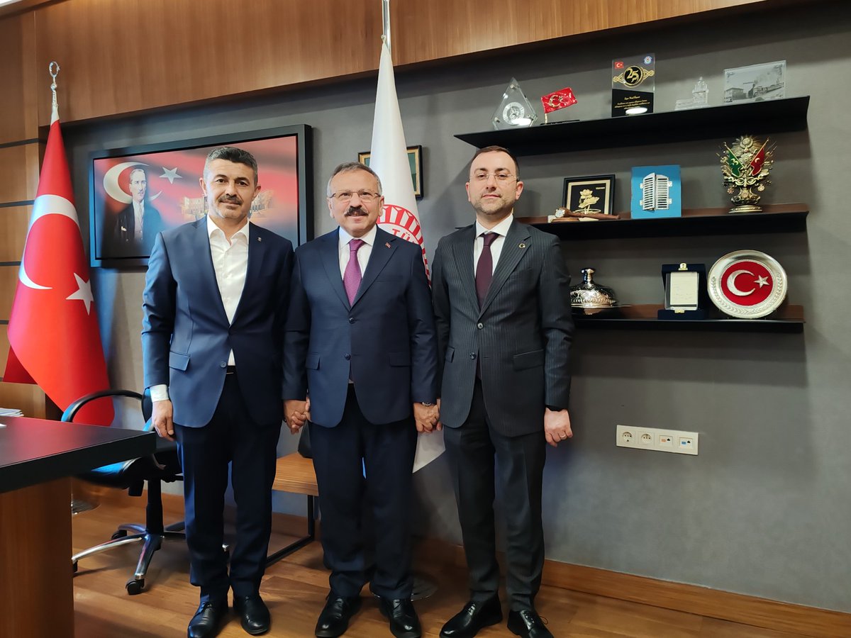 📍TBMM İl Başkanımız Ali Özer ve İl Genel Meclis Başkanımız Ali İhsan Gürel'e ziyaretlerinden dolayı teşekkür ediyor, çalışmalarında kolaylıklar diliyorum.
