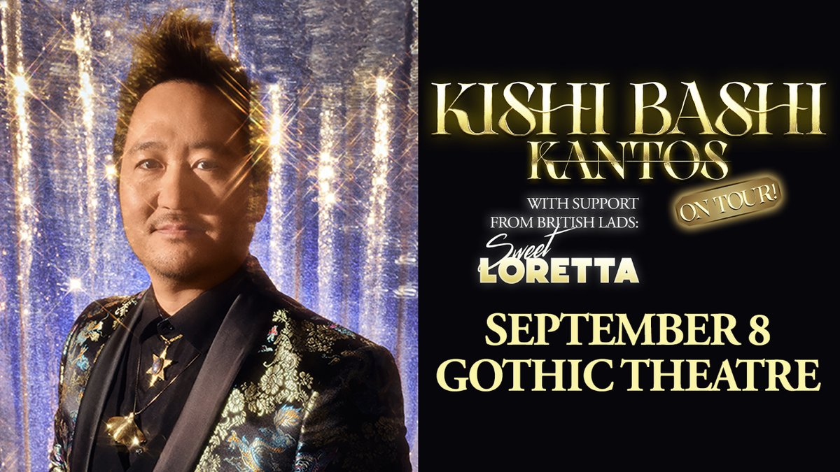 songwriter, filmmaker, and classically trained violinist kishi bashi 🎻 transcends to the stage on sept 8 to celebrate his newest album kantos with support from sweet loretta presale begins thurs at 10a 🎫 on sale fri