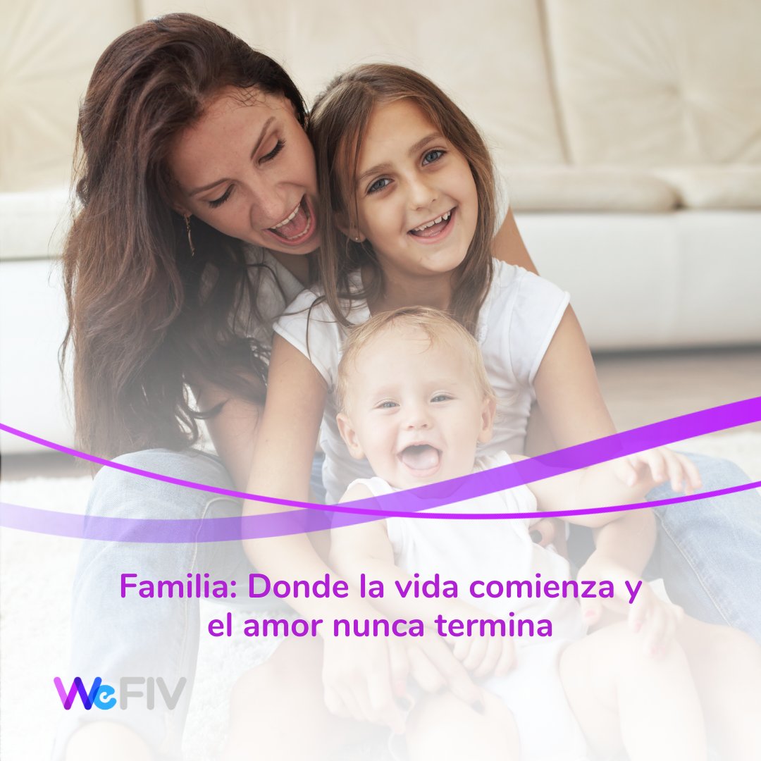 ¡Feliz Día de la Familia de parte de WeFIV! Celebramos el amor, la diversidad y la fuerza de todas las familias que forman parte de nuestra comunidad. Gracias por hacernos parte de su historia. ❤️👨‍👩‍👧‍👦 #DíaDeLaFamilia #FamiliasWeFIV