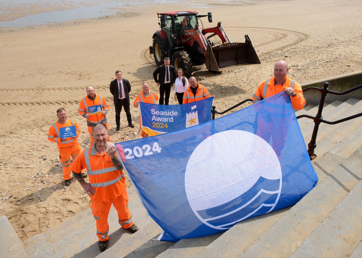 The prestigious Blue Flag and Seaside Awards will be flying at Sunderland’s beaches this summer after Roker and Seaburn have once again been recognised in the awards from @KeepBritainTidy 🏖️ Read more: orlo.uk/9TUlp