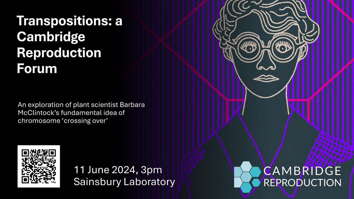 📢Forum on 11 June @slcuplants from 3pm. Interdisciplinary conversations relating to Transpositions - drawing connections between different ways of reproducing life. See programme at repro.cam.ac.uk/cambridge-repr… Or register now forms.office.com/e/j9tc6NMcZb