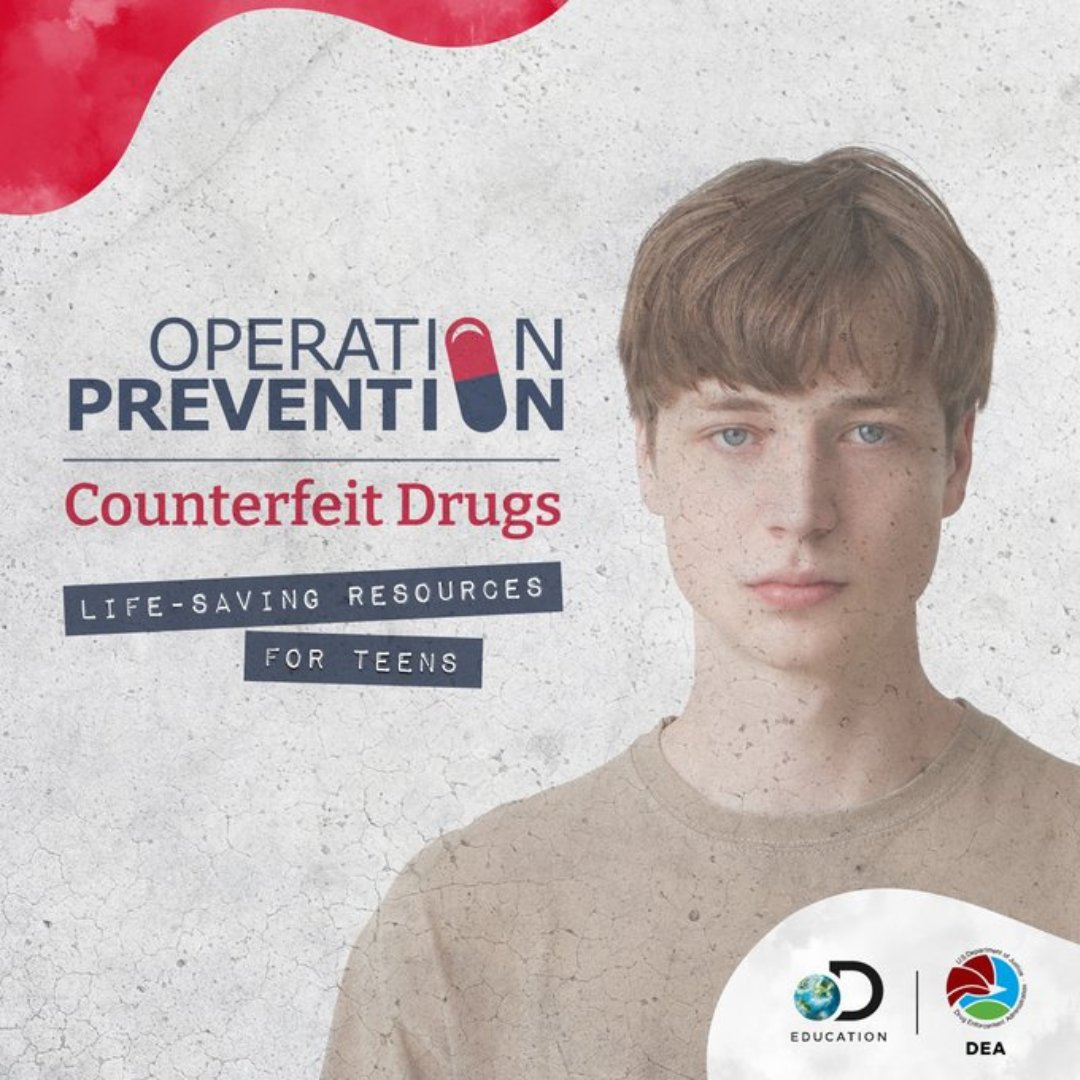 🧠🚫💊 This #MentalHealthAwarenessMonth, join @DiscoveryEd and #DEA in the Operation Prevention Prevention Program to discover valuable resources about the impact of drugs on young minds and bodies. #WellnessWednesday #PreventionWeek

Access resources here
OperationPrevention.com