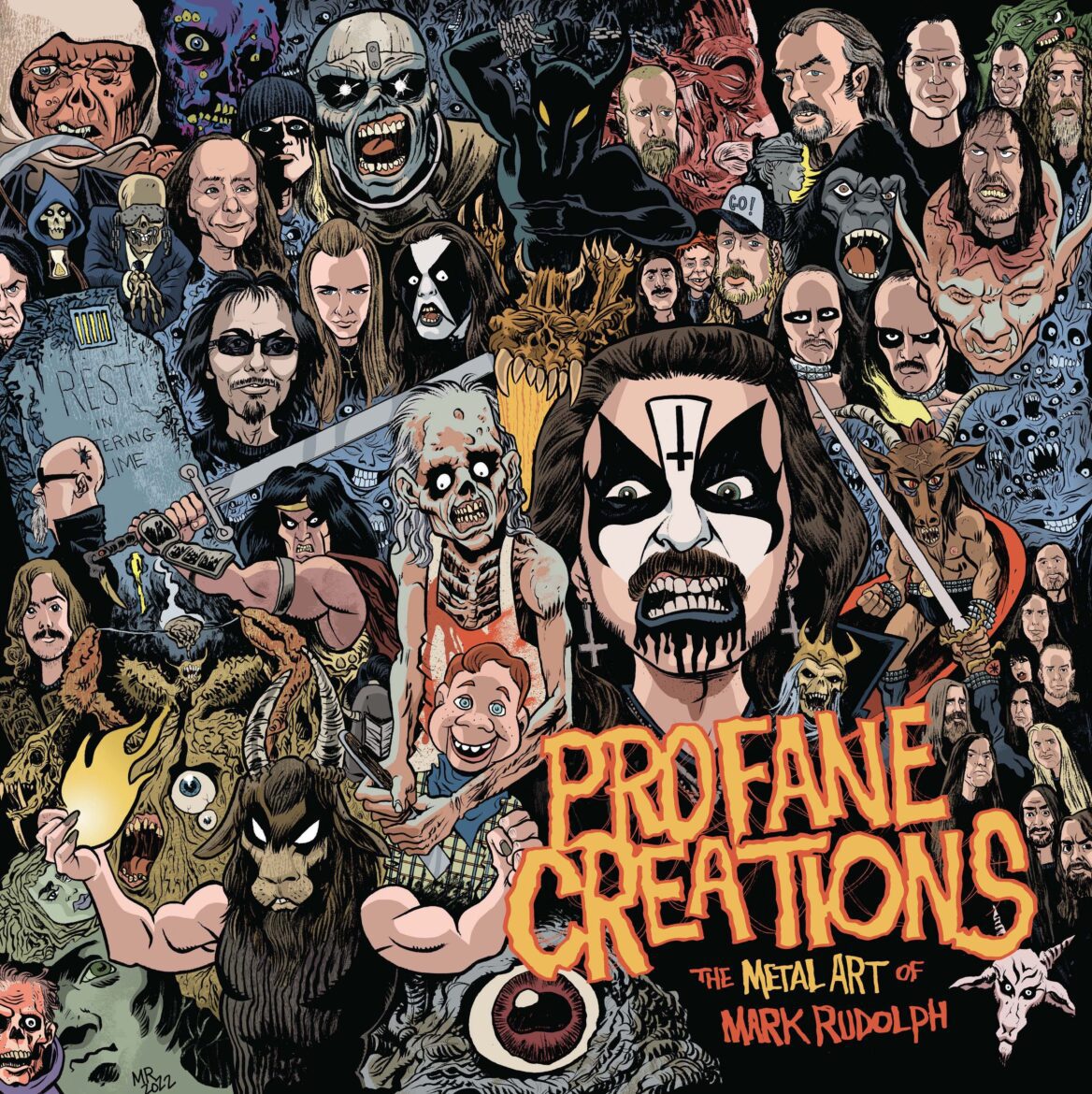 PRE-ORDER: Mark Rudolph’s New Metal Art Book “Profane Creations” (ft. @CarcassBand Celtic Frost, and More) Coming Soon, by @bigpaulslodragn: ow.ly/TyP350RGQUn