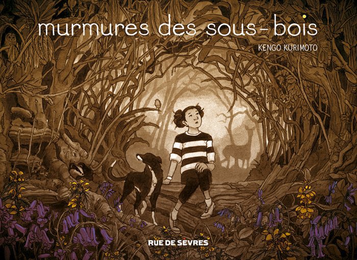 Alors qu’elle promène son chien, Poppy découvre un univers proche et merveilleux. Une découverte qui va changer son regard sur le monde et les autres. actuabd.com/Murmures-des-s… #bd #nature #forest #intimiste #ecology