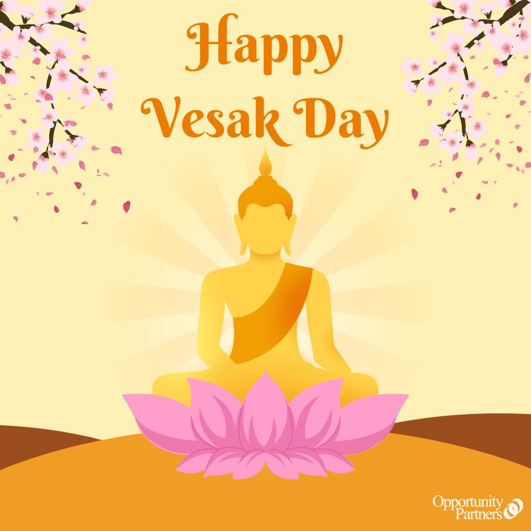 Happy Vesak to all who celebrate!

May this sacred day bring you peace, wisdom, and happiness as you celebrate the birth, enlightenment, and passing of Buddha.

Let's embrace compassion and kindness today and every day!💮✨

#Vesak #BuddhaDay #DisabilityAdvocate