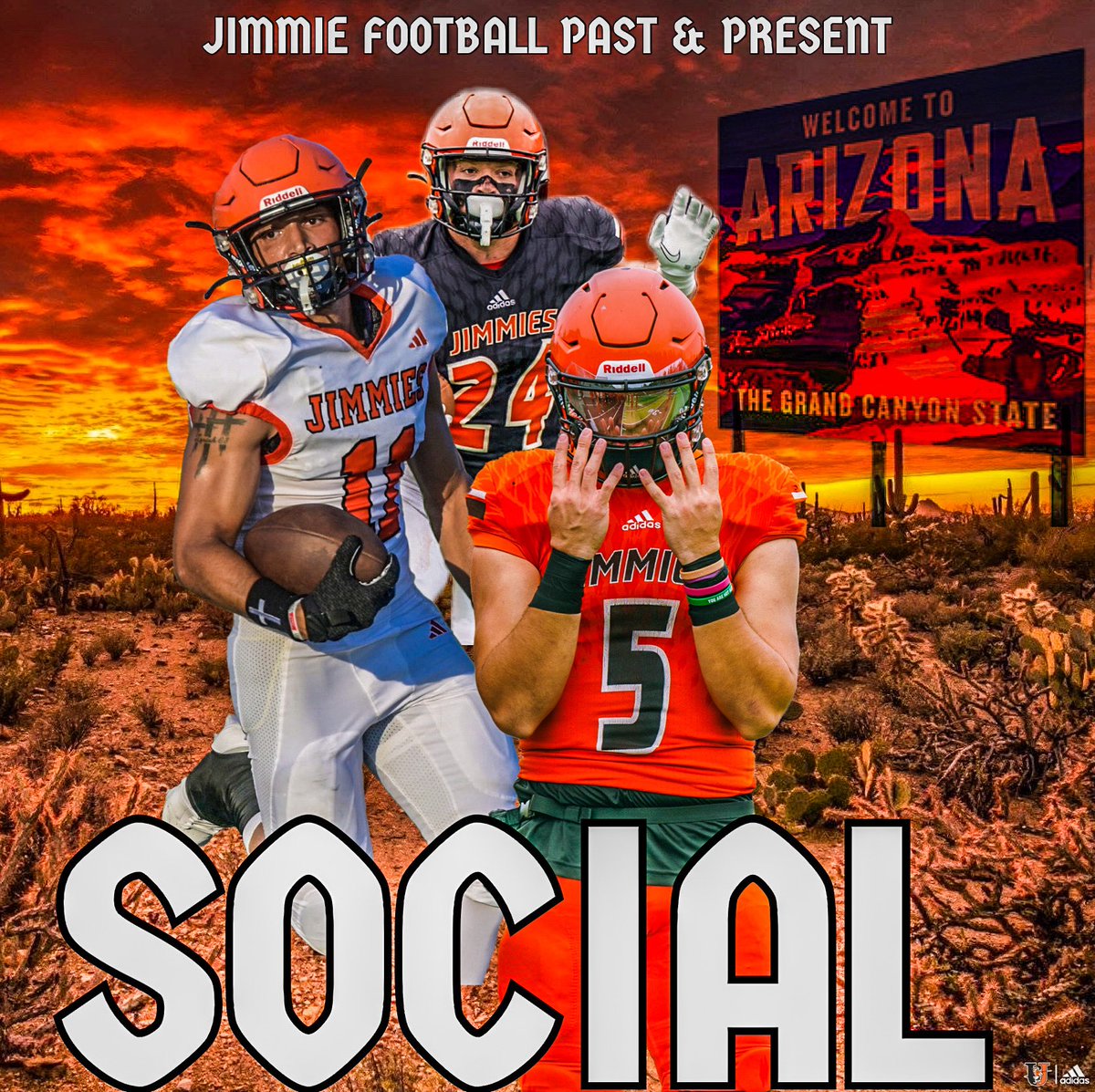 Looking forward to getting together with @JimmieFootball friends and family this Sunday, May 19th, at 3pm down in AZ at our UJ PHX location. You are invited to come and enjoy some fellowship and swap some Jimmie stories. Here's the link to sign up. docs.google.com/forms/d/e/1FAI…