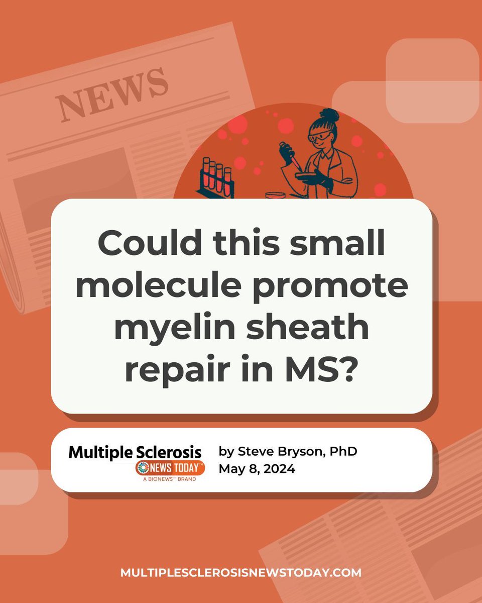 The study’s results question the long-held theory regarding remyelination failure in MS and add new understanding to how it may be possible. bit.ly/3V0Hydy 

#MS #MultipleSclerosis #MSResearch #MSNews